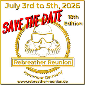 – SAVE THE DATE – Rebreather Reunion 2026 –